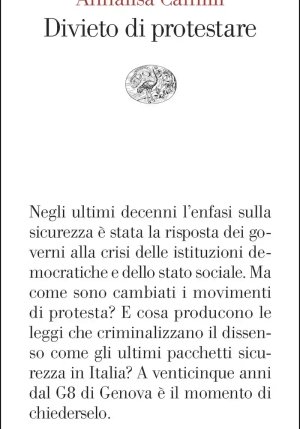 Divieto Di Protestare fronte