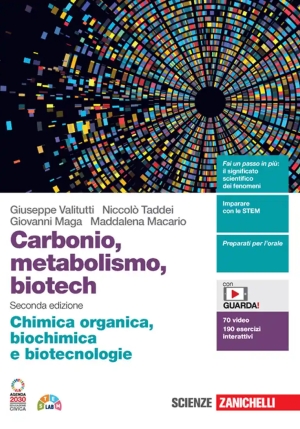 Carbonio, Metabolismo, Biotech. Chimica Organica, Biochimica E Biotecnologie. Per Le Scuole Superior fronte