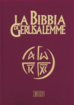 Bibbia Di Gerusalemme fronte