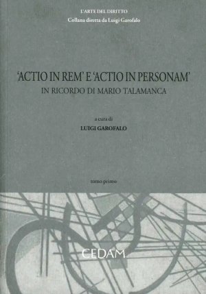 Actio In Rem Tomo 1 fronte