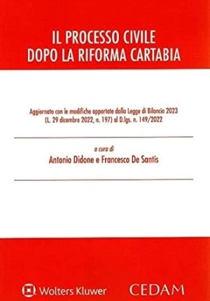 Processo Civile Dopo Riforma Cartabia fronte