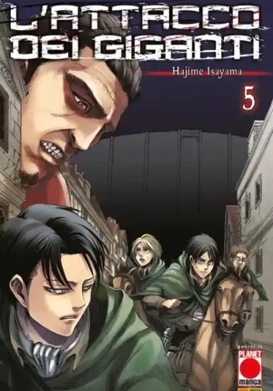 L'attacco Dei Giganti 5 Sesta Ristampa fronte
