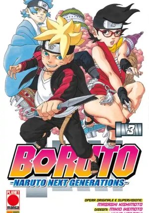 Boruto. Naruto Next Generations 3 fronte