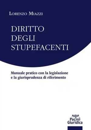 Diritto Degli Stupefacenti fronte