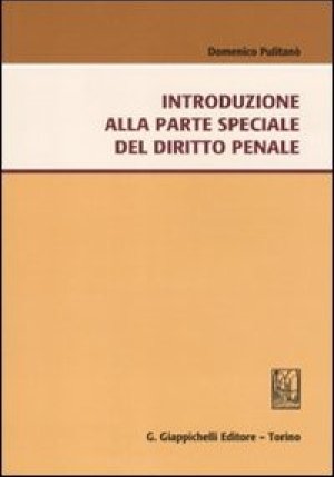 Introduzione Parte Speciale Dir.penale fronte