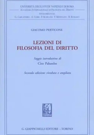 Lezioni Filosofia Del Diritto fronte