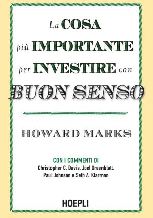 Cosa Piu' Importante Per Investire Con Buon Senso fronte