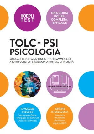 Psicologia Tolc 2025 - Manuale Preparazione Ai Test fronte
