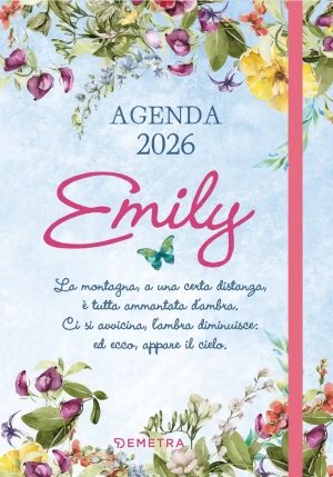 Agenda Emily 2026 fronte