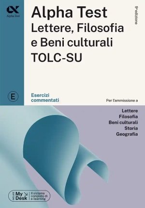 Lettere E Filosofia - Esercizi fronte