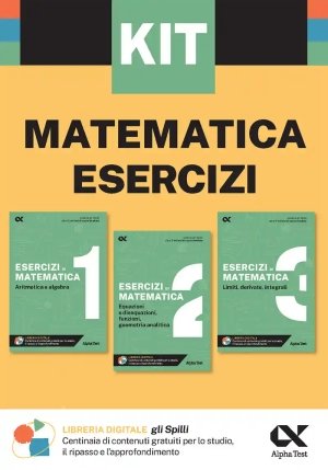 Matematica Esercizi. Kit Spilli fronte