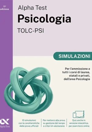 Alpha Test. Psicologia. Tolc-psi. Simulazioni fronte