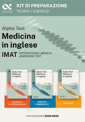 Alpha Test. Medicina In Inglese. Imat International Medical Admission Test. Kit Di Preparazione fronte