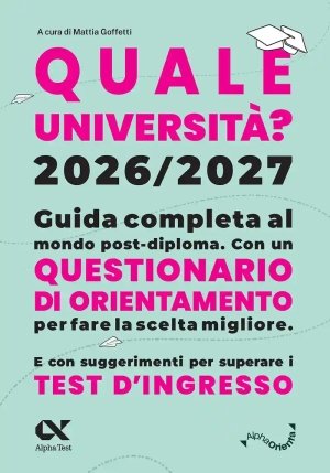 Quale Universit?? 2026/2027 fronte