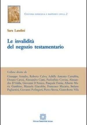 Invalidita' Del Negozio Testam fronte