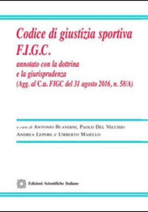 Codice Giustizia Sportiva fronte