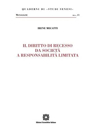 Diritto Recesso Da Srl fronte