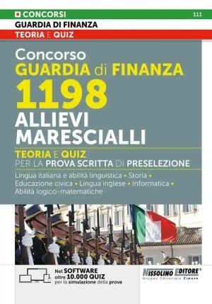 1198 Allievi Marescialli G.finanza 2025 fronte