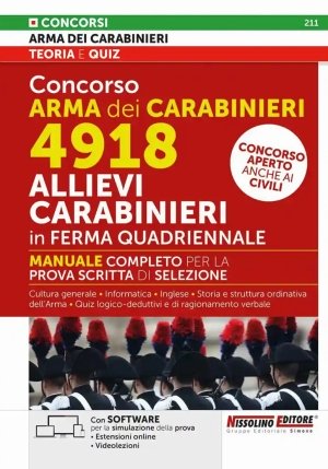 4918 Allievi Carabinieri Ferma Quadrien fronte