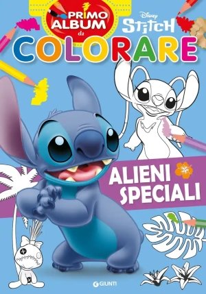 Stitch Primo Album Da Colorare fronte