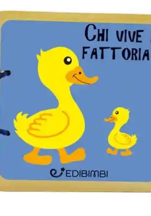 Chi Vive In Fattoria? Libri In Legno. Ediz. A Colori fronte