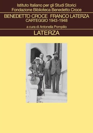 Benedetto Croce Franco Laterza fronte