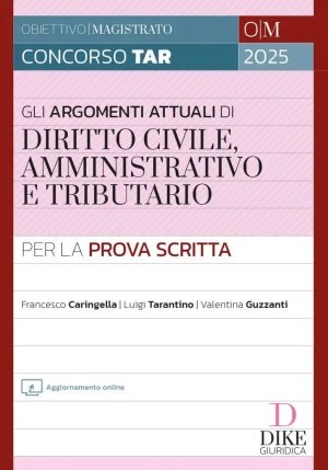 Argomenti Attuali Civ.amm.trib.tar 2025 fronte