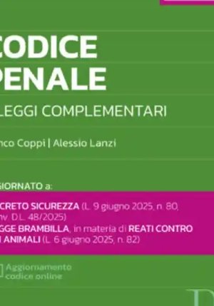 Codice Penale Leggi Compl.2025 2ed. fronte
