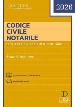 Codice Civile Notarile 2026 3ed. fronte