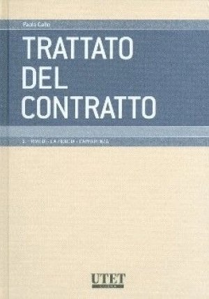 Trattato Del Contratto fronte