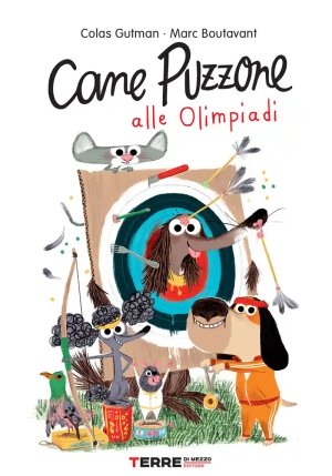 Cane Puzzone Alle Olimpiadi. Ediz. A Colori fronte