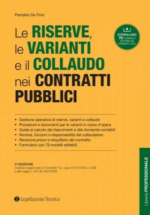 Riserve Varianti Collaudo Contratti Pubb fronte