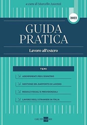 Guida Pratica Lavoro All'estero 2022 fronte