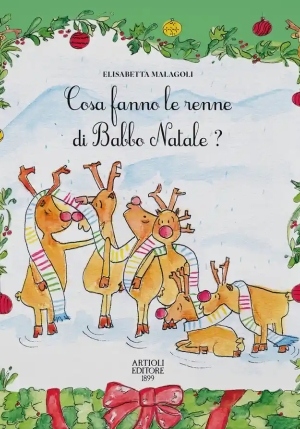 Cosa Fanno Le Renne Di Babbo Natale? Ediz. A Colori fronte