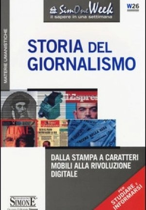 W26 Storia Del Giornalismo fronte