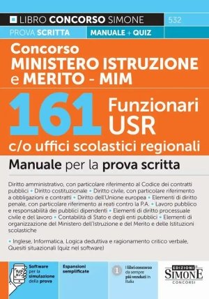 161 Funzionari Usr Manuale fronte
