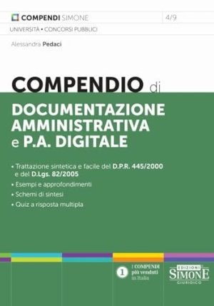 Compendio Documentazione Amm.va P.a. Dig fronte