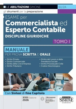 Esame Commercialista Esperto Cont.18ed. fronte