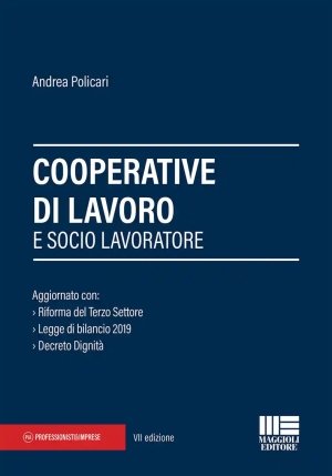 Cooperative Lavoro E Socio Lavorat.7ed. fronte