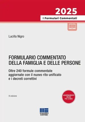Formulario Comm.persone Famiglia 9ed. fronte