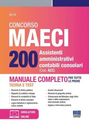 200 Assistenti Amm.vi Contab.maeci fronte