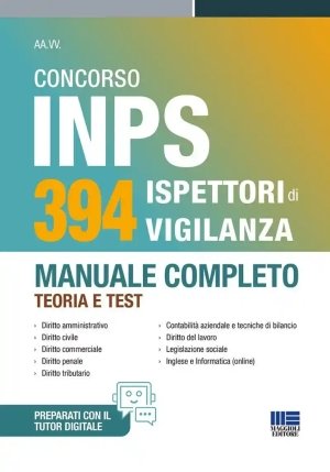 394 Ispettori Vigilanza Inps - Manuale fronte