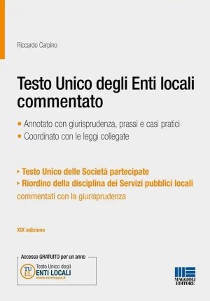 Testo Unico Enti Locali Annotato 19ed. fronte