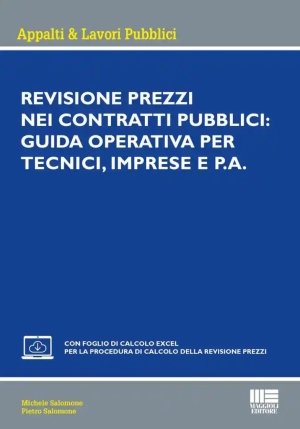Revisione Prezzi Nei Contratti Pubblici fronte