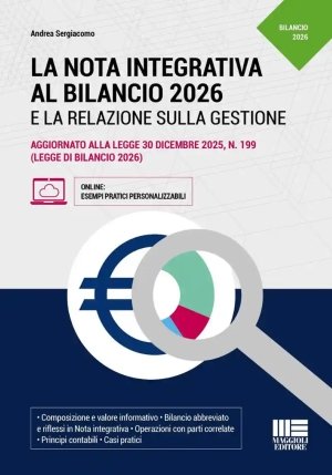 Nota Integrativa Al Bilancio 2026 13ed. fronte
