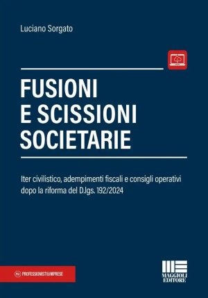 Fusioni E Scissioni Societarie fronte