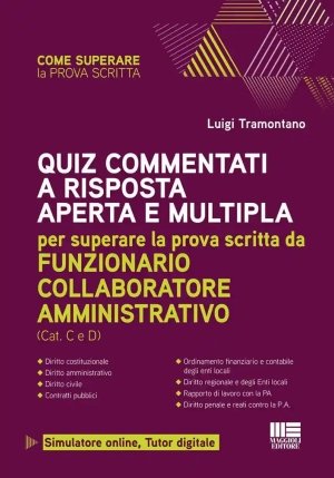 Funzionario Collab.amm.vo Cat.c E D Quiz fronte