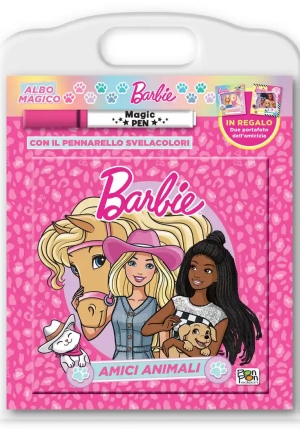 Albo Magico. Barbie. Amici Animali fronte