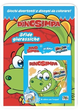 Sfide Giurassiche. Dinosimpa. Con Gadget fronte