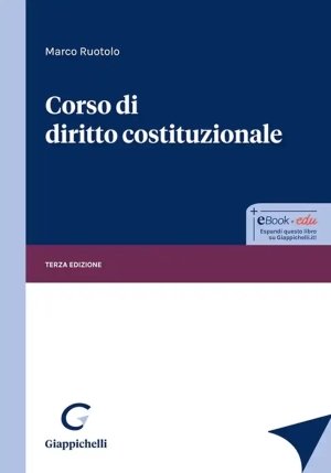 Corso Diritto Costituzionale 3ed. fronte